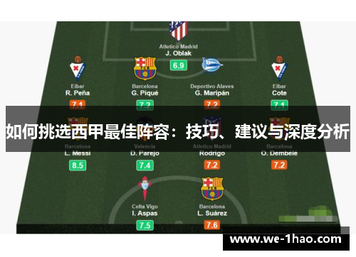 如何挑选西甲最佳阵容:技巧、建议与深度分析 如何挑选西甲最佳阵容:技巧、建议与深度分析