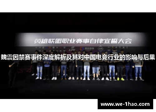 魏震因禁赛事件深度解析及其对中国电竞行业的影响与后果 魏震因禁赛事件深度解析及其对中国电竞行业的影响与后果
